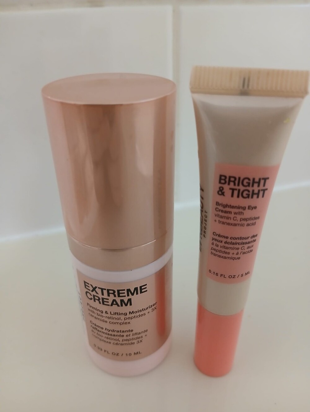 NEW Inn Beauty Extreme Cream + Bright & Tight Brightening Eye Cream Minis